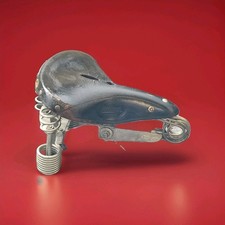 Primus Lepper Fahrrad Sitz Sattel Leder Vintage