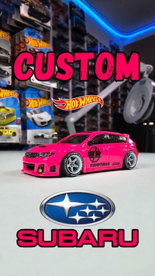 Custom Hotwheels Subaru Impreza STI