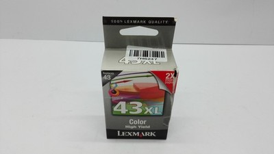 Lexmark 43XL Tintenpatrone 18YX143E, Dreifarbig für Lexmark X-4875