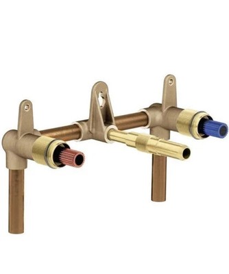Moen 9700 M-PACT Wall mount Bathroom Lav Faucet Rough-in Valve 1/2'' CC Brass 8''