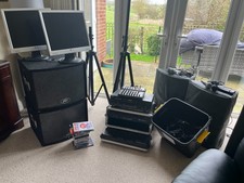 complete kareoke and speaker/amplifier system