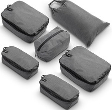 Space Saving Compression Packing Cubes 6-Piece Set