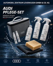 Original Audi Zubehör Reinigungsmittel-Set mit Tasche 85H096353 Original Audi Zubehör Reinigungsmittel-Set mit Tasche 85H096353