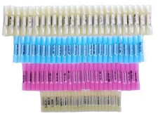 200X Heat Shrink Wire Butt Connectors Electrical Crimp Terminals Kit