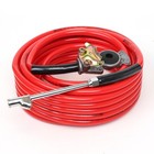 Heavy-Duty Truck Tire Inflator Kit - 3/8" x 50' Air Hose, Universal Gladhand & C