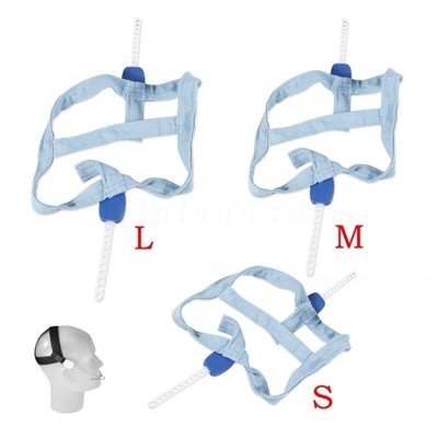 Dental S/M/L Orthodontic High Pull Strap High-Pull Headgear Safety Blue Strap
