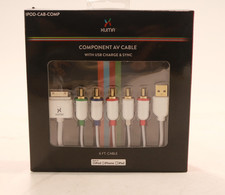Component AV RCA Cable for iPhone iPod iPad