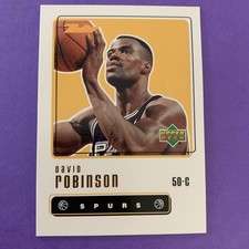1999–2000 upper deck retro David Robinson #52 San Antonio Spurs