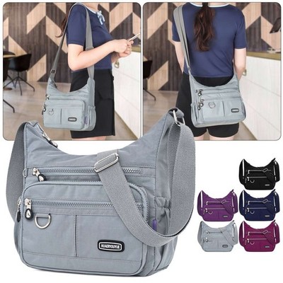 Waterproof Messenger Cross Body Ladies Handbag Shoulder Bag Womens Large Purse