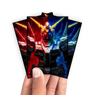RX-0 Unicorn Gundam Card Sleeves - Gundam | Yugioh | MTG | eBay