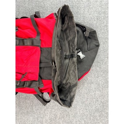 Vintage North Face Patrol Pack Backpack Red Black Hiking Travel