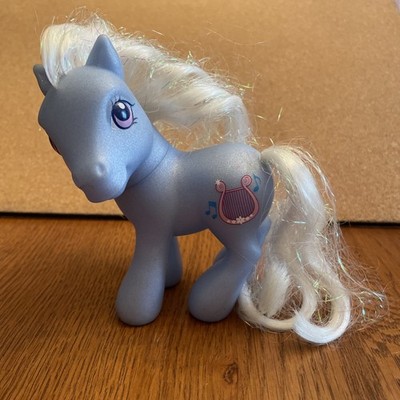 My Little Pony MLP BEE BOP 2002 Pink Harp G3 White Mane and Tail with Tinsel VTG