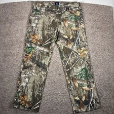 RealTree Camo Pants Men's 36/30 Realtree Edge Cotton Spandex Hunting Outdoor