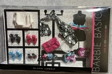 Barbie Basics Look 03 Collection 001 Accessory Pack-Shoes, Scarf & Purse