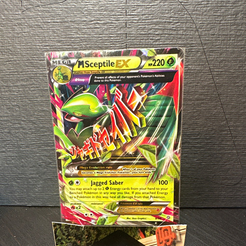 The Pokémon Company M Sceptile EX 8/98 XY Ancient Origins Ultra Rare Holo 220 HP