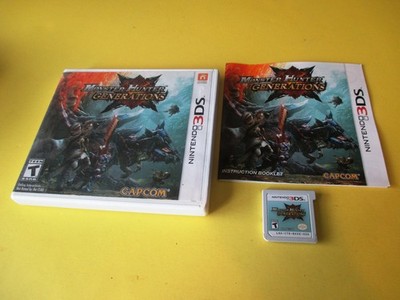 Monster Hunter Generations (Nintendo 3DS) XL 2DS Game w/Case & Manual