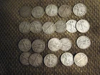 90% Silver walking liberty half dollar 20 Coin Roll Circulated Mixed Dates HWL12