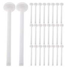 50 Pcs Bird Cage Perch Cockatiel Perches for Budgie Platform Grinding