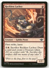 Reckless Lackey #140 (NM) Thunder Junction OTJ Magic MTG