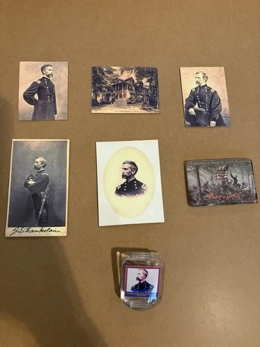 Joshua Lawrence Chamberlain (20th Maine)  Civil War Souvenir Magnet Lot Of 7.
