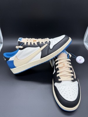 Nike Travis Scott x Air Jordan 1 Low OG SP EU 46 US 12 UK 11 DM7866-162 Fragment