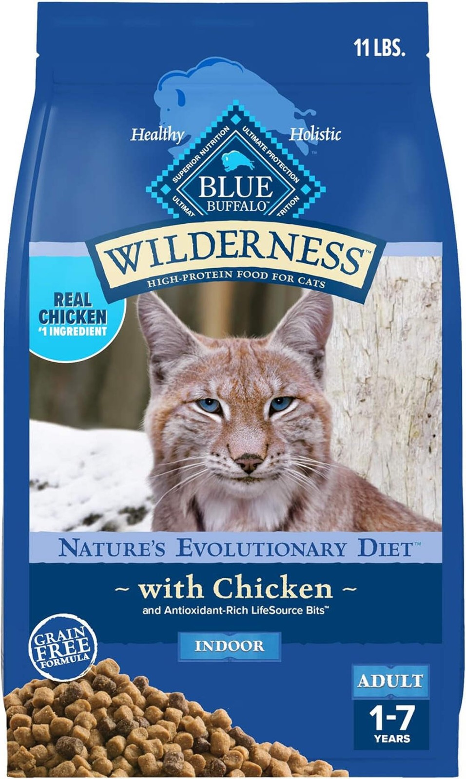 Blue Buffalo Wilderness Nature'S Evolutionary Diet High-Protein, Grain-Free Natu
