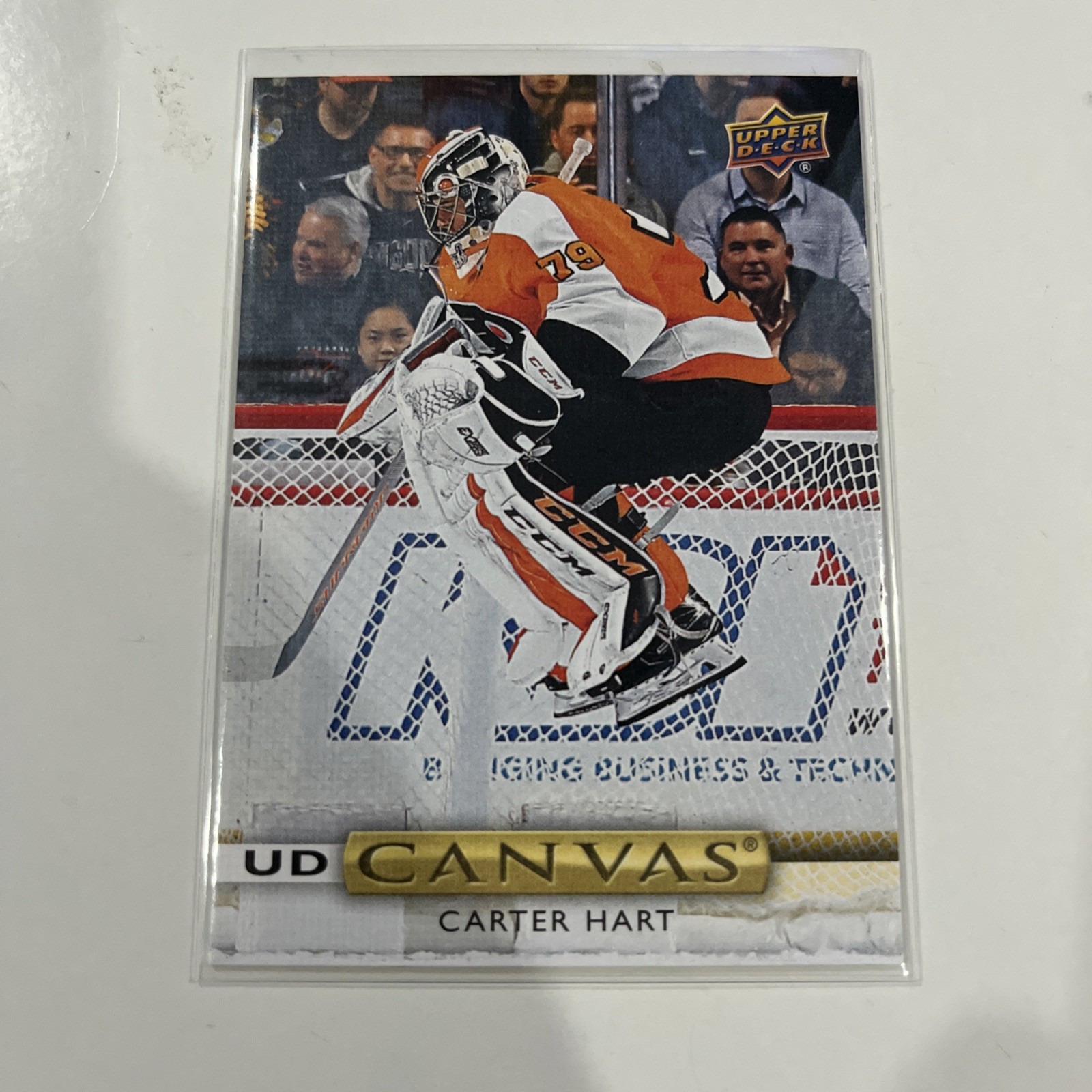 2019-20 UD SERIES 1  HOCKEY  CANVAS  #C33  CARTER HART