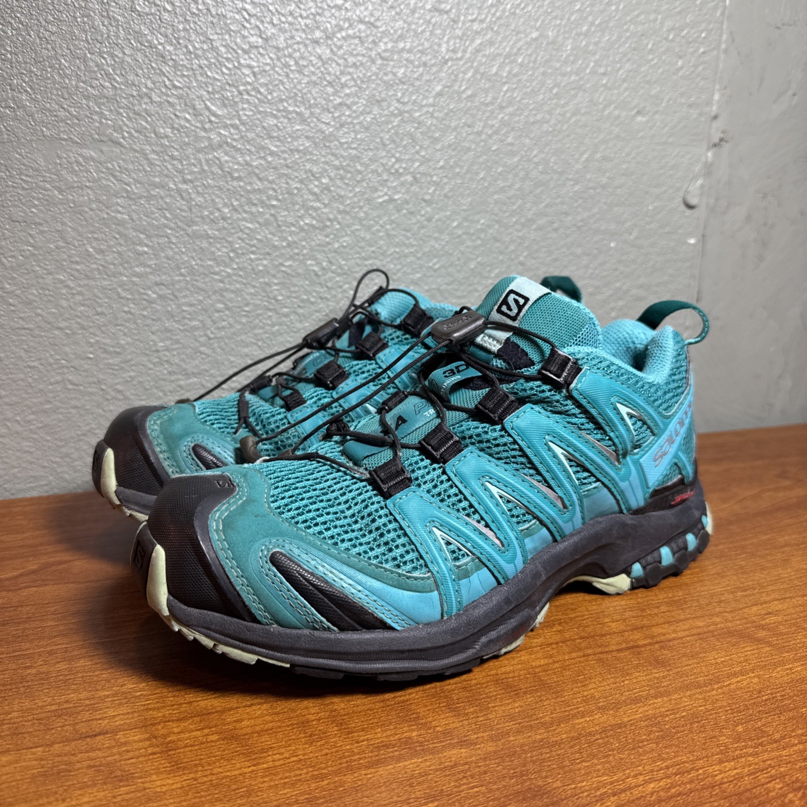 Scarpe da trail running donna Salomon XA Pro 3D Teal Blue 393270 taglia 7