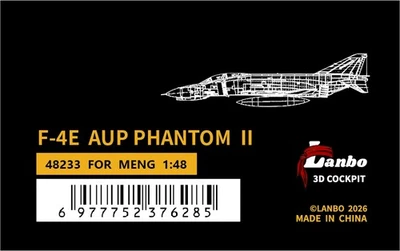LANBOMODEL 48233 1/48 USA F-4E AUP(For MENG) - Image 1 of 4
