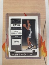 Panini 2023-24 Contenders Victor Wembanyama San Antonio Spurs Rookie #11