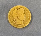 1901-P Barber Quarter 90% Silver AG/G