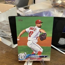 2018 Topps Gio Gonzalez #113 Washington Nationals Baseball Card
