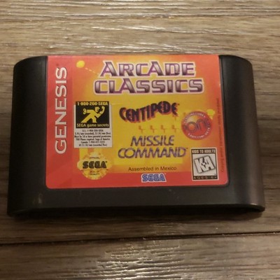 SEGA Arcade Classics Sega Genesis NTSC-U/C Arcade Compilation Game Cartridge