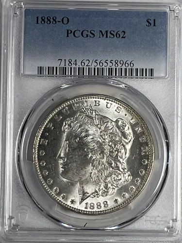 1888-O Morgan Dollar : PCGS MS62