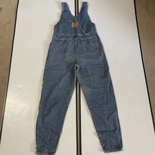 Rare Vintage 80s Levi  s Denim Jeans Bib Overalls Women  s Size 9