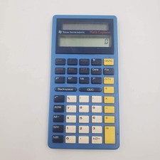 Texas Instruments Math Explorer Scientific Calculator 1990s ITALY RGI160994
