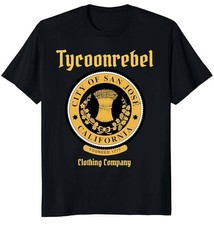 BAY AREA SAN JOSE CITY 1777 TYCOON REBEL  TYCOONREBEL  MEN T SHIRT XXL NWT