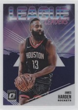 2018-19 Panini Donruss Optic League Leaders Purple Prizm James Harden #1 0y59