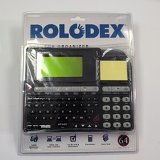 ROLODEX RF-4264 Electronic Desktop Organizer 64K W/ Infra-Red Data Transfer New