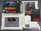 CIB Mortal Kombat II - SNES 1994 - Tested - w/manual, registration card, poster