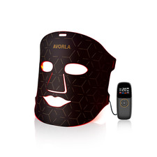 Avorla Silicone LED Light Therapy Face Mask Infrared Light Photons Treatment