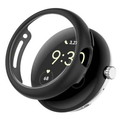 Premium Real Full Edge Protective TPU Silicone Cover Case f Google Pixel Watch 2