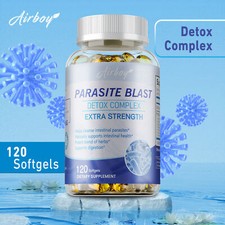 120pcs Parasite Blast Detox Complex - Anti-Parasite, Gut Health  Cleanse