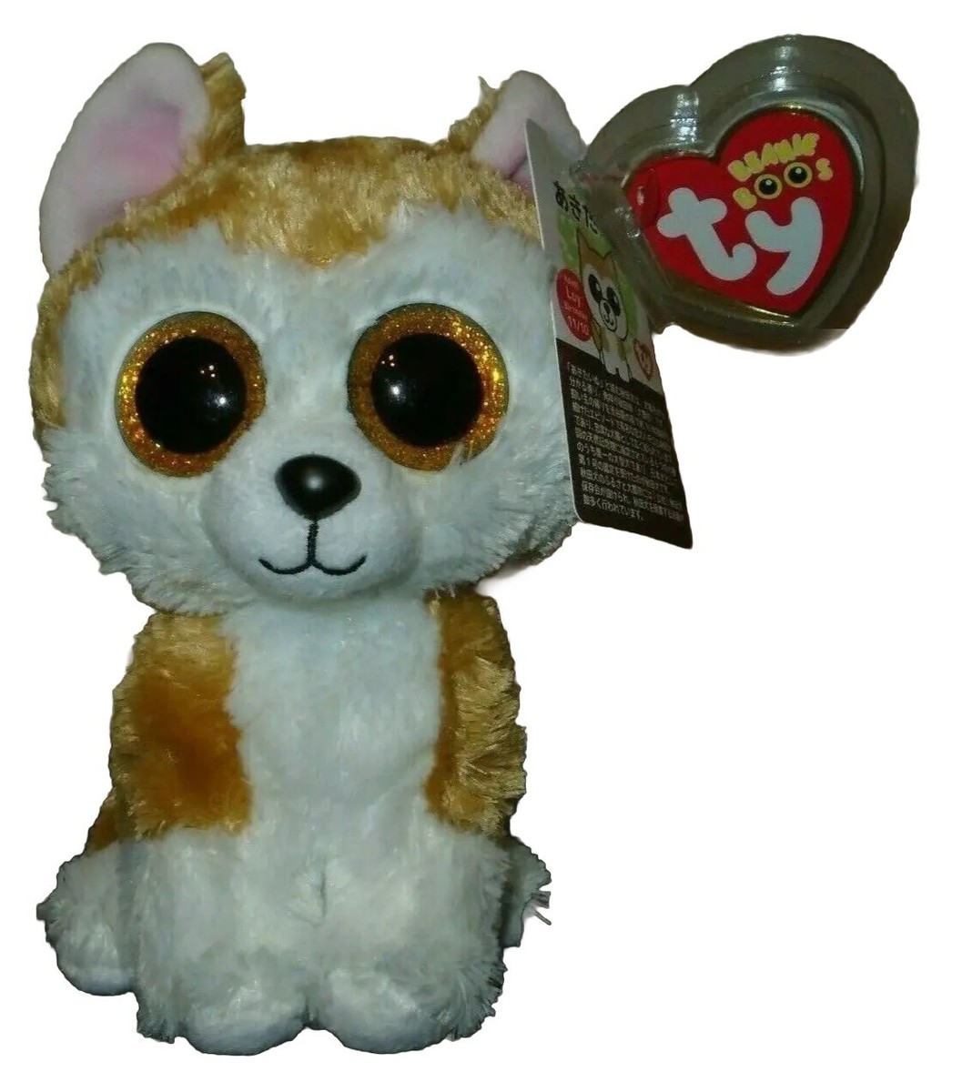 Ty Beanie Boos - LOY the Akita Dog (2020 Japan Exclusive) 6