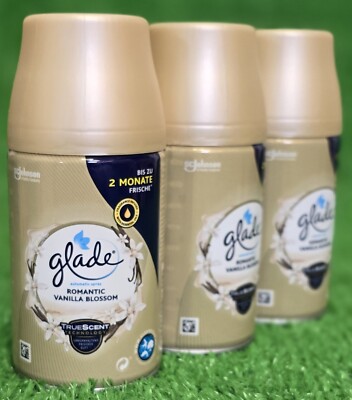 (34,08 /L) 3x Glade Brise Automatic Spray Nachfüller (3x269ml) Romantic Vanilla!