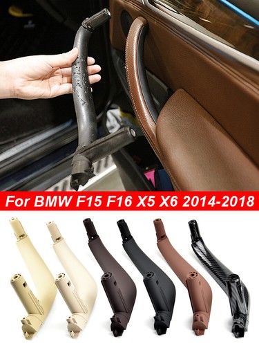 3Pcs/set Car Inner Doors Handle Pull Trim Cover For BMW X5 X6 F15 F16 2014-2018 - Picture 9 of 27