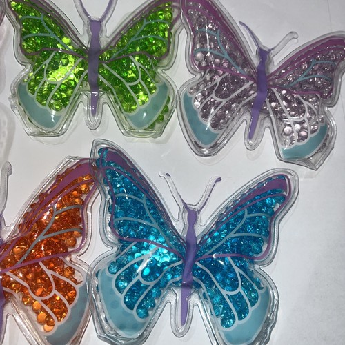 Boo Boo Ice Packs for Injuries Reusable Hot Cold Packs Butterflies 5 Pack - Picture 5 of 5