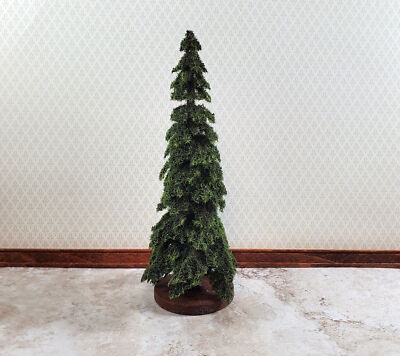 Tall Conifer Evergreen Pine Spruce Tree Scenery 6'' Tall Miniature Model RR