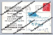 Stevenson Ford Dealership Advertising "Sell-A-Bration" Cedar Rapids Iowa 1955
