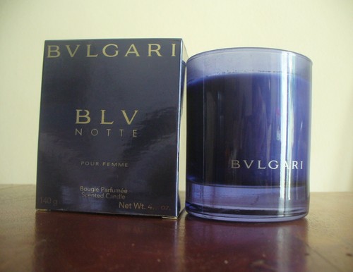 BVLGARI BULGARI BLU NOTTE CANDELA Candela profumata in contenitore 140gr  NUOVO | eBay